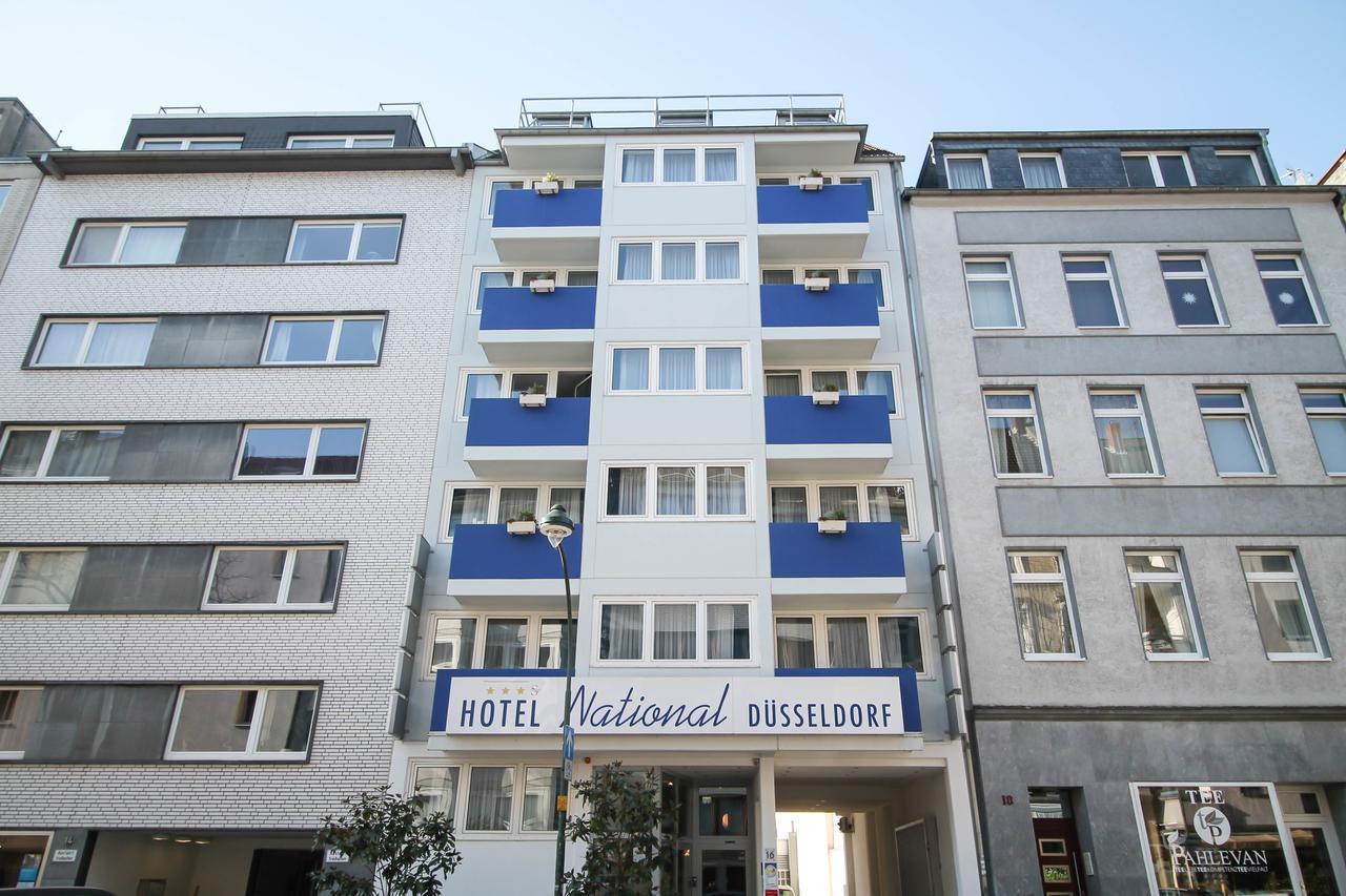 Hotel National Duesseldorf Exterior foto